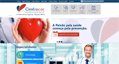 Desktop Screenshot of centrocor-bnu.com.br